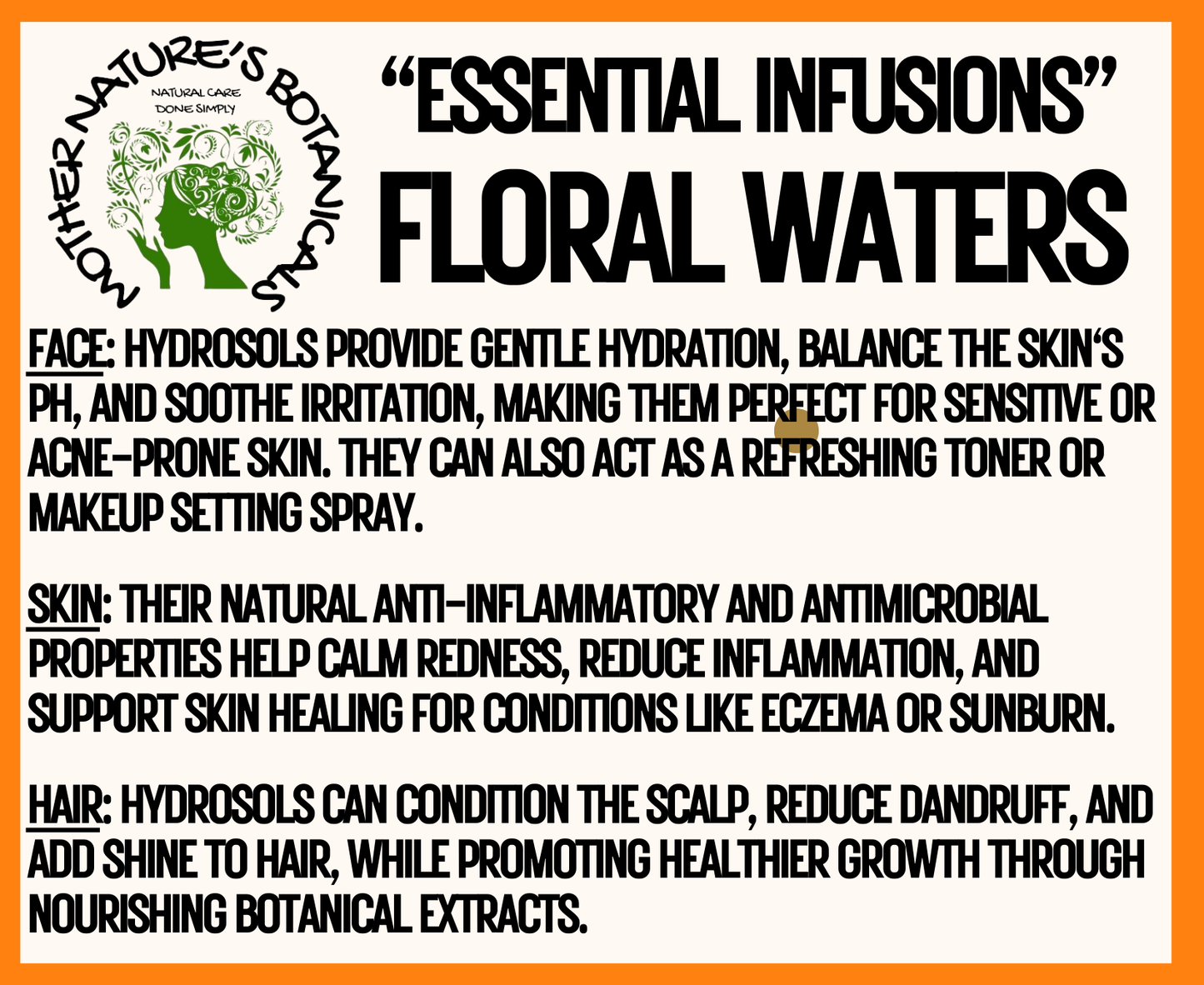 js "Floral Waters" 100% Pure Hydrosol Mist (body, face, hair and more) Rose Water or Lavender