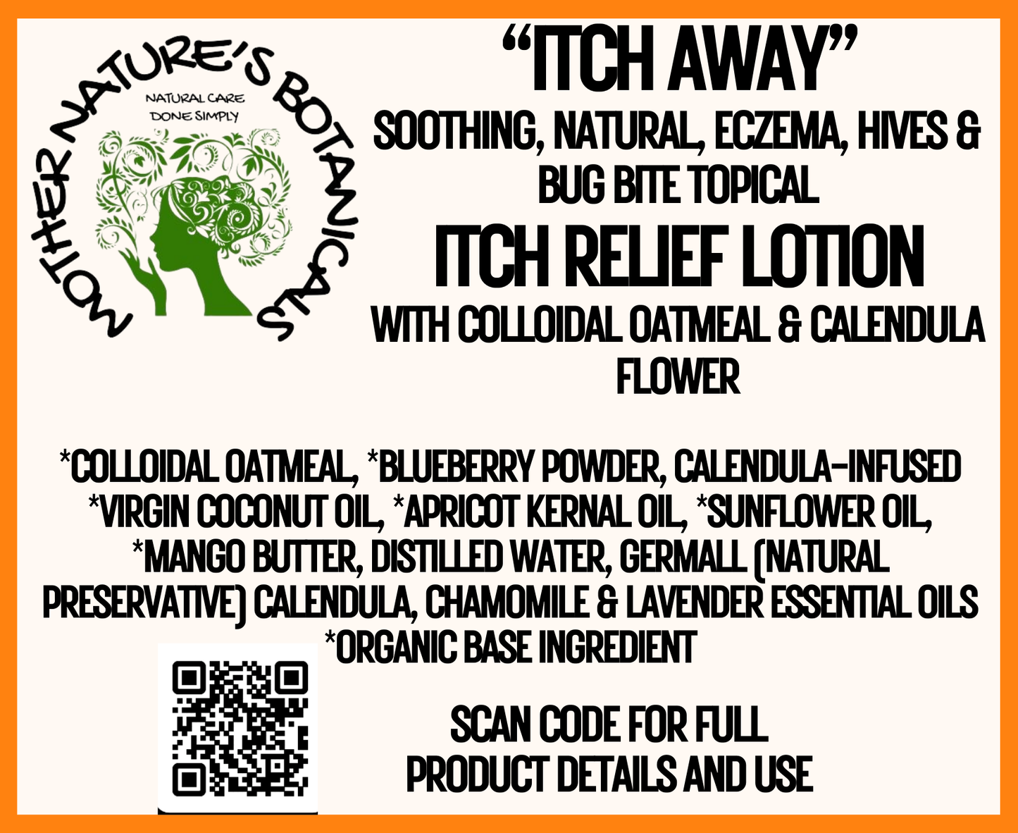 js "Itch Away" Soothing Itch Relief Lotion with 2% Colloidal Oatmeal (Calms inflammation from psoriasis, dry skin, bug bites & eczema)