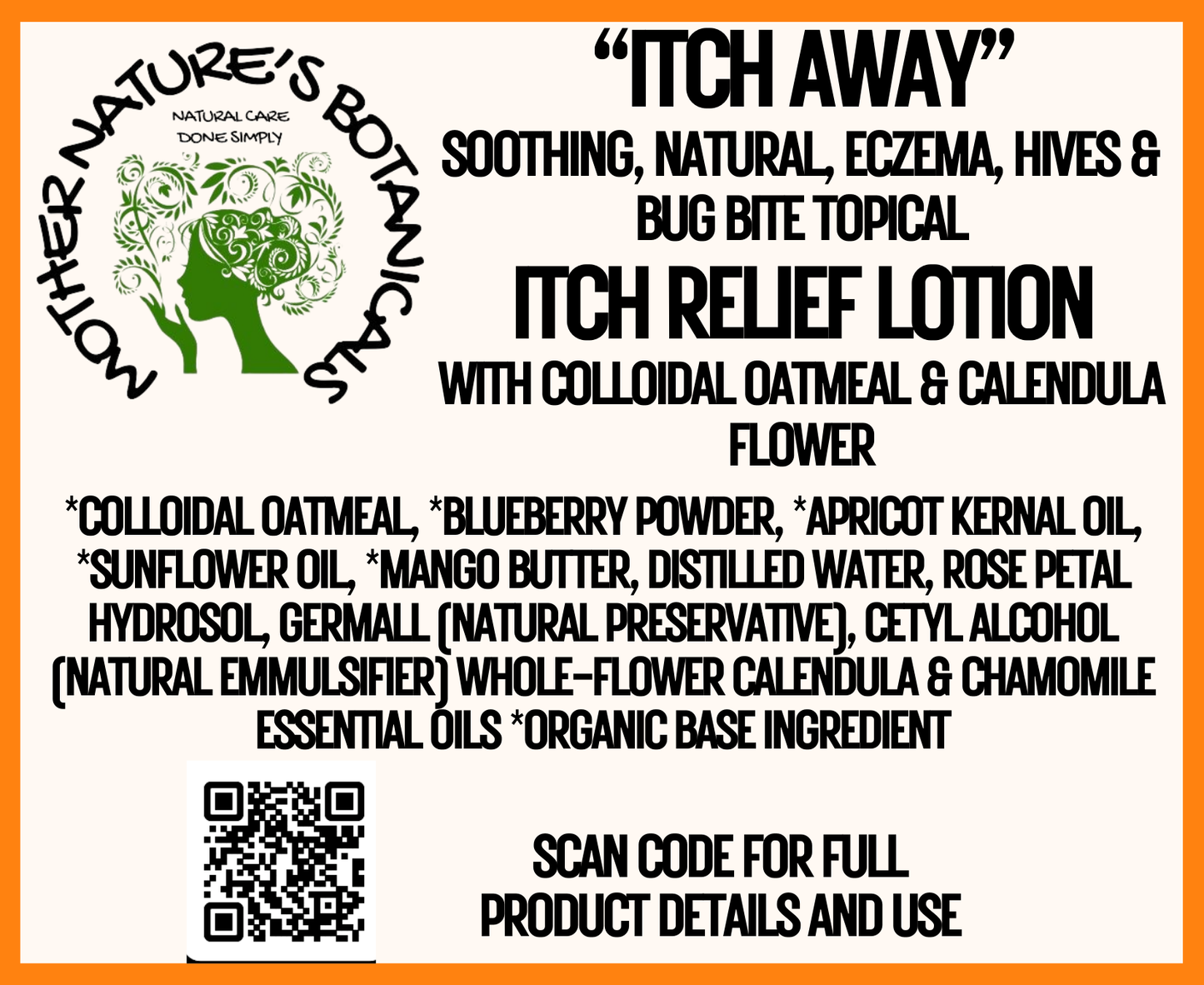 js "Itch Away" Soothing Itch Relief Lotion with 2% Colloidal Oatmeal (Calms inflammation from dry skin, bug bites, hives & eczema)