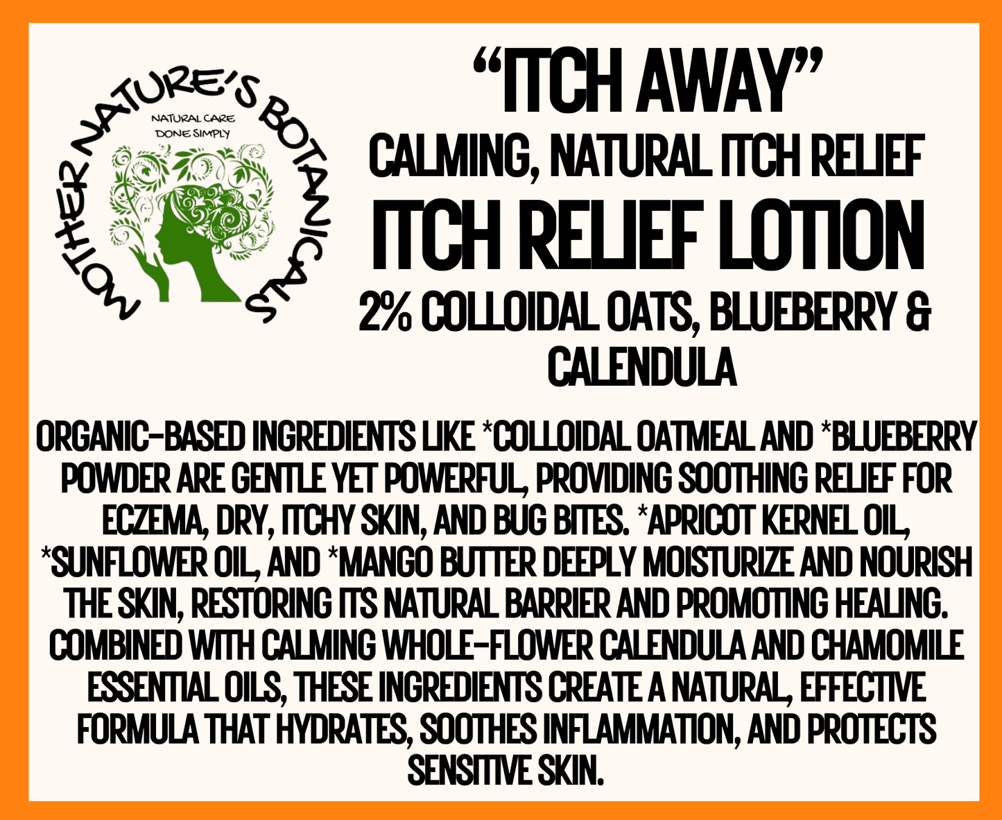 js "Itch Away" Soothing Itch Relief Lotion with 2% Colloidal Oatmeal (Calms inflammation from dry skin, bug bites, hives & eczema)
